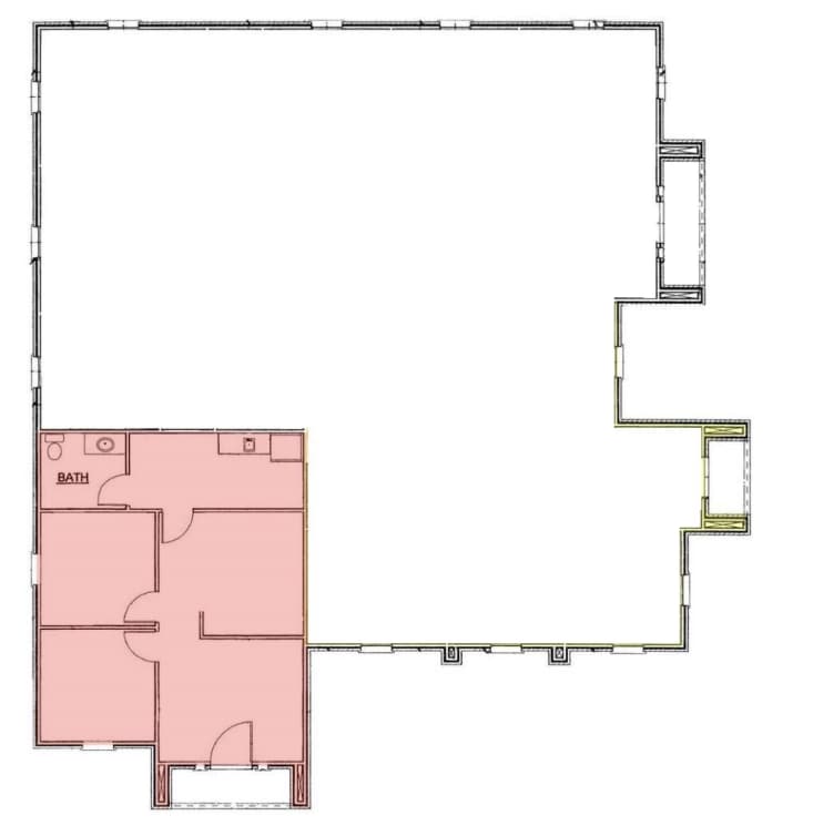 8205 Mid Cities Blvd, North Richland Hills, TX à louer Plan d’étage- Image 1 de 1