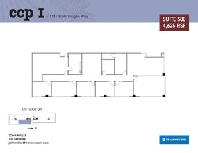 3131 S Vaughn Way, Aurora, CO for lease Floor Plan- Image 1 of 1