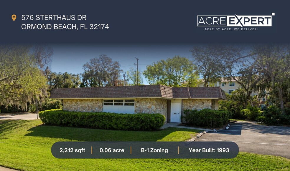 576 Sterthaus Dr, Ormond Beach, FL à vendre - Photo du bâtiment - Image 2 de 5