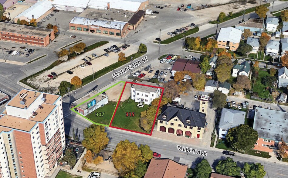 307 Talbot Ave, Winnipeg, MB à vendre - Aérien - Image 1 de 1