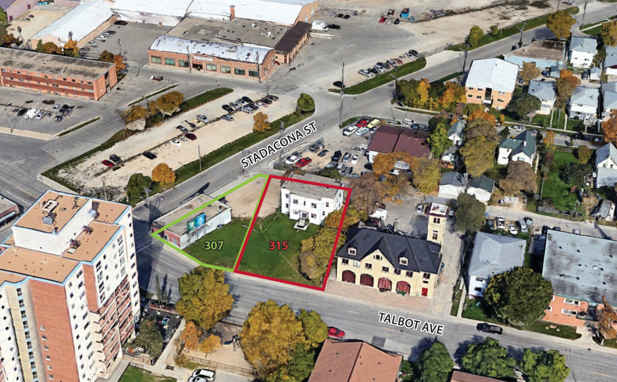 307 Talbot Ave, Winnipeg, MB à vendre Aérien- Image 1 de 1