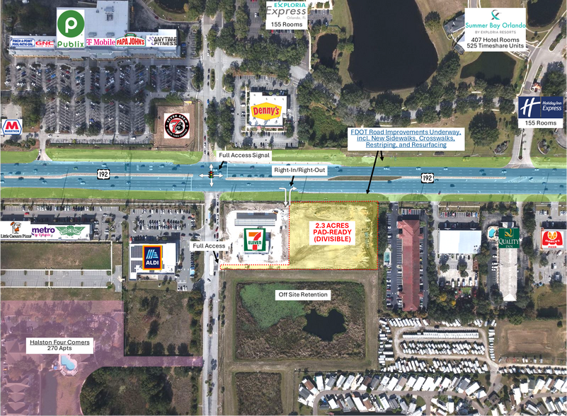 Town Center Blvd, Davenport, FL à louer - Aérien - Image 2 de 4