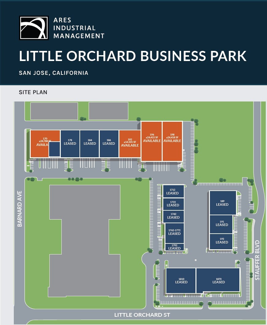 1712-1792 Little Orchard St, San Jose, CA à louer Photo intérieure- Image 1 de 3