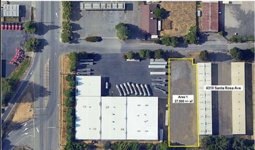 4310 Santa Rosa ave, Santa Rosa, CA - AERIAL  map view
