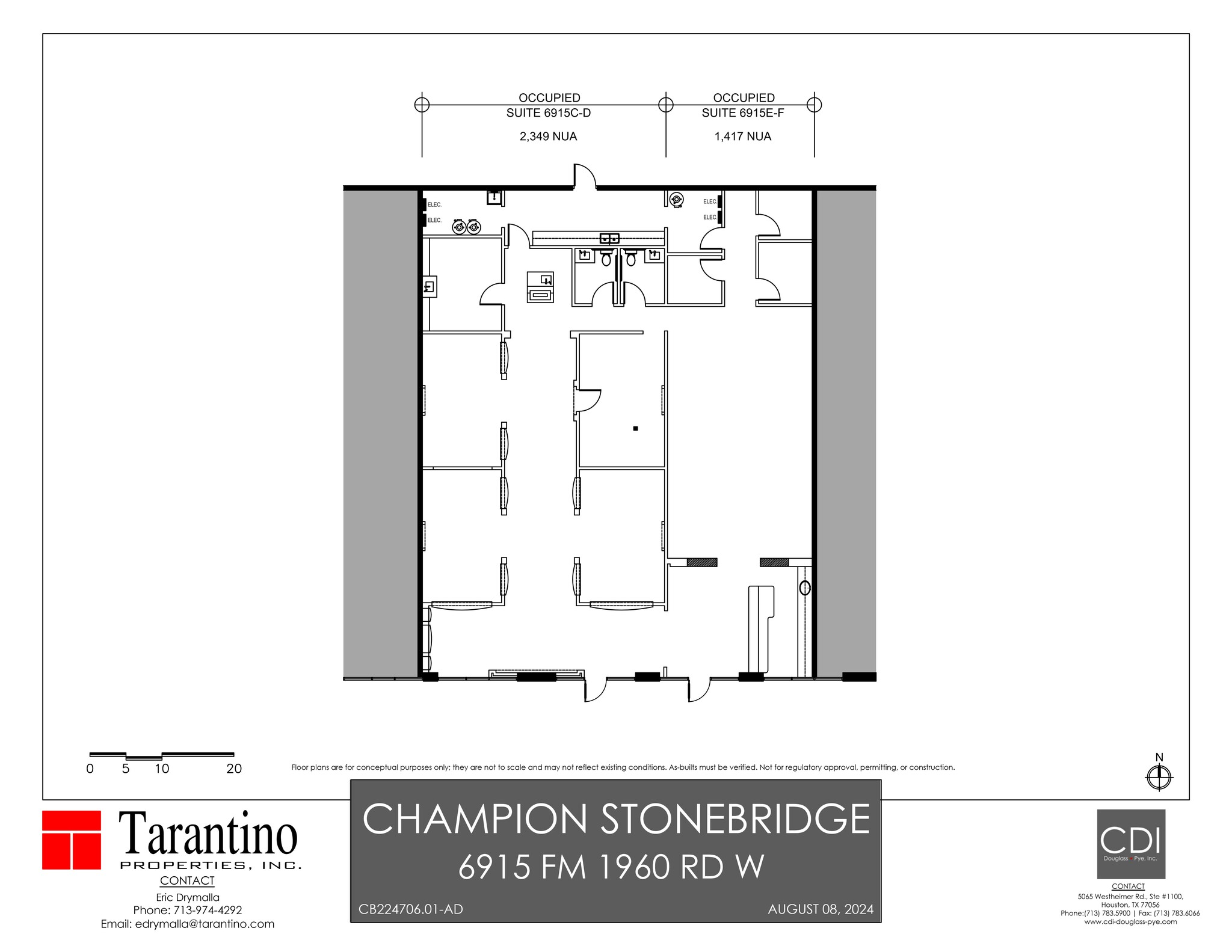 6927 FM 1960 Rd W, Houston, TX à louer Plan de site- Image 1 de 1