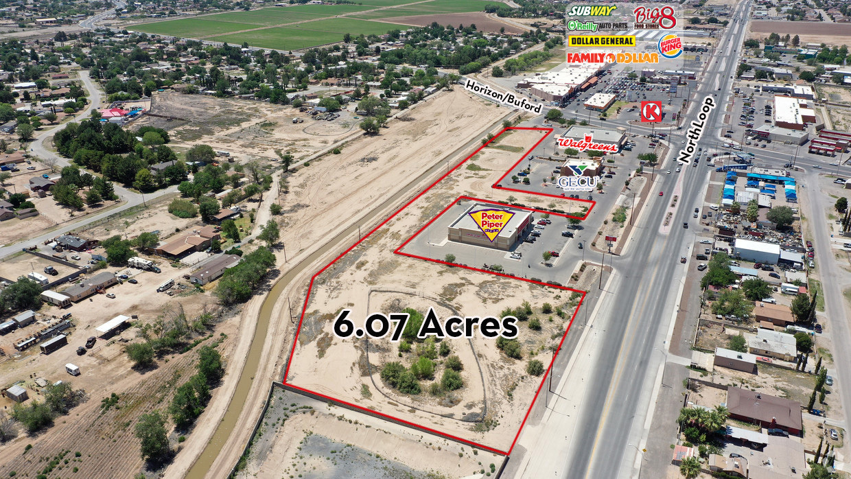 Sec Horizon & North Loop, Socorro, TX for sale Building Photo- Image 1 of 1