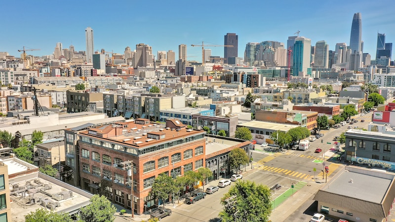 81 Langton St, San Francisco, CA for lease - Aerial - Image 3 of 7