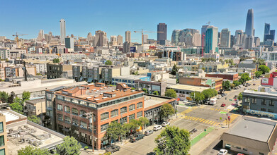 81 Langton St, San Francisco, CA - aerial  map view - Image1