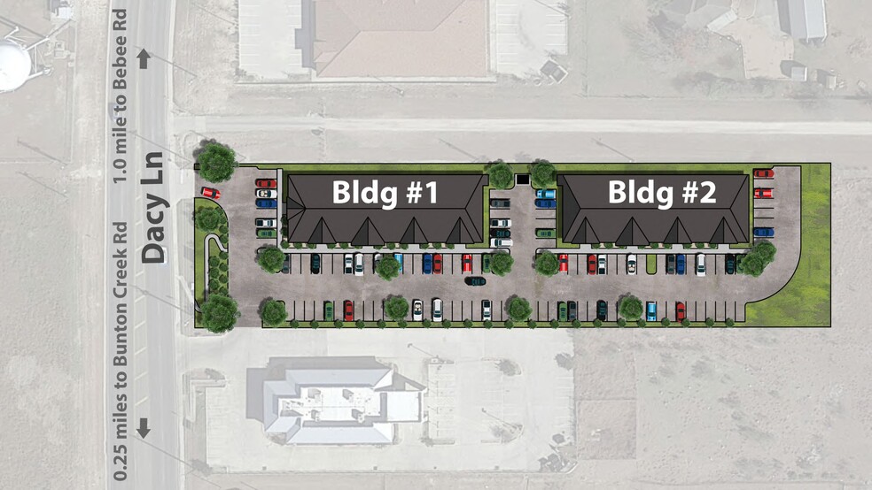 1300 Dacy Ln, Kyle, TX à louer - Plan de site - Image 1 de 7