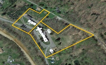 520 Ruah St, Blossburg, PA - Aerial  map view