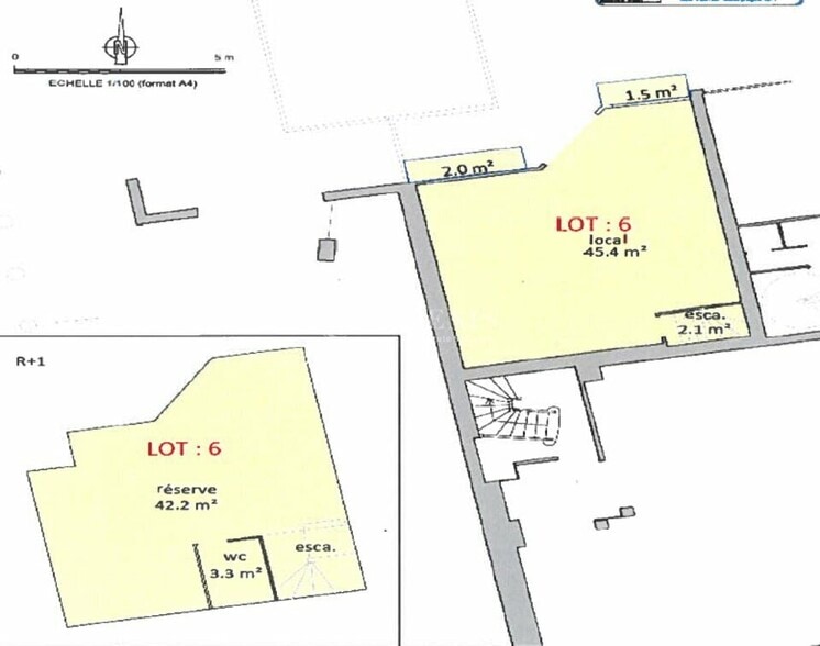 Industrial in Juvignac for lease - Floor Plan - Image 3 of 4