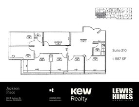 300 S Jackson St, Denver, CO à louer Plan de site- Image 1 de 1
