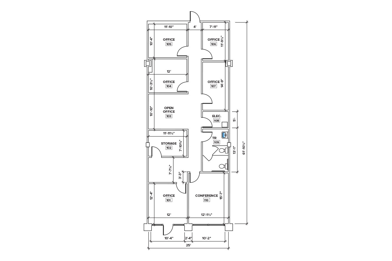 3 W Broad St, Bethlehem, PA à louer Plan d  tage- Image 1 de 2