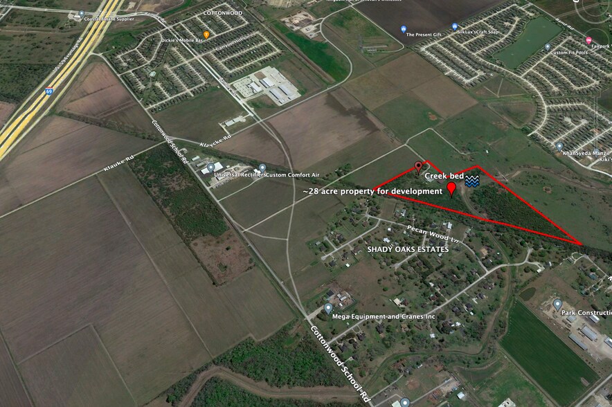 2015 Cottonwood School Rd, Rosenberg, TX à vendre - Photo du bâtiment - Image 2 de 4