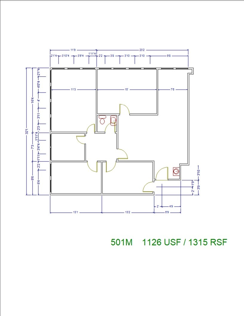 15565 Northland Dr, Southfield, MI à louer Plan d’étage- Image 1 de 1