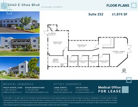 5010 E Shea Blvd, Scottsdale, AZ à louer Plan d’étage- Image 1 de 1