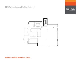 300 W Summit Ave, Charlotte, NC for lease Site Plan- Image 1 of 1