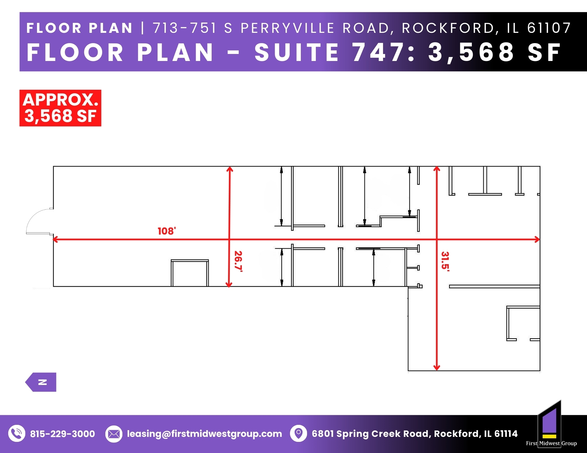 713-751 S Perryville Rd, Rockford, IL for lease Building Photo- Image 1 of 1
