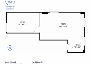 111 2 Ave S, Saskatoon, SK for lease Floor Plan- Image 1 of 3