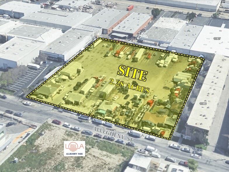 11942-11958 Allegheny St, Sun Valley, CA for sale - Aerial - Image 3 of 14