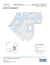 1990 S Bundy Dr, Los Angeles, CA à louer Plan d  tage- Image 1 de 1