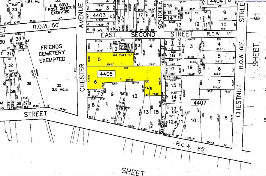 123 Chester Ave, Moorestown, NJ à louer - Plan cadastral - Image 2 de 9