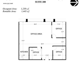 3821 W Charleston Blvd, Las Vegas, NV for lease Floor Plan- Image 1 of 7