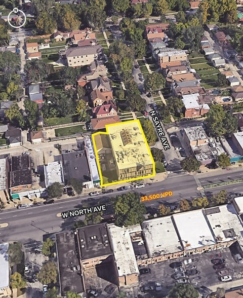 7000 W North Ave, Chicago, IL à vendre - Aérien - Image 3 de 7