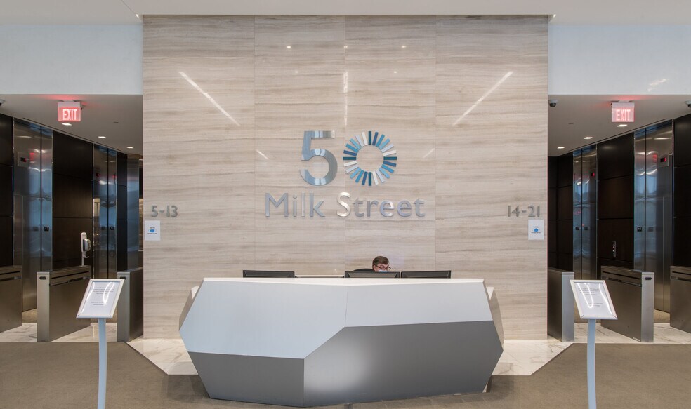50 Milk St, Boston, MA à louer - Hall d’entrée - Image 2 de 13