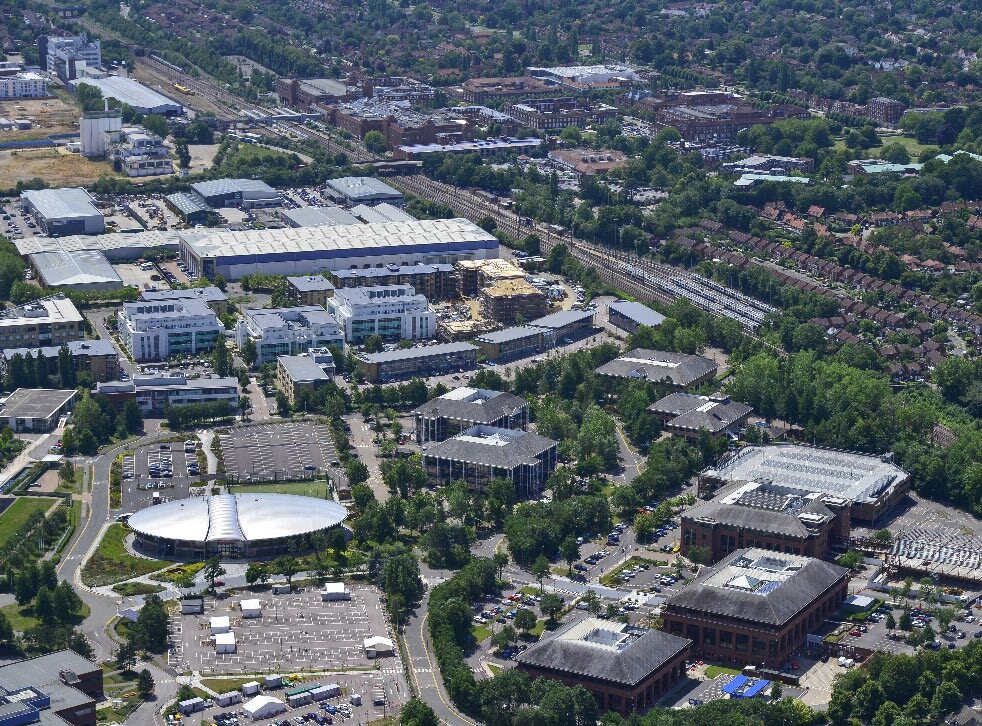 4 Falcon Way, Welwyn Garden City for lease Aerial- Image 1 of 11