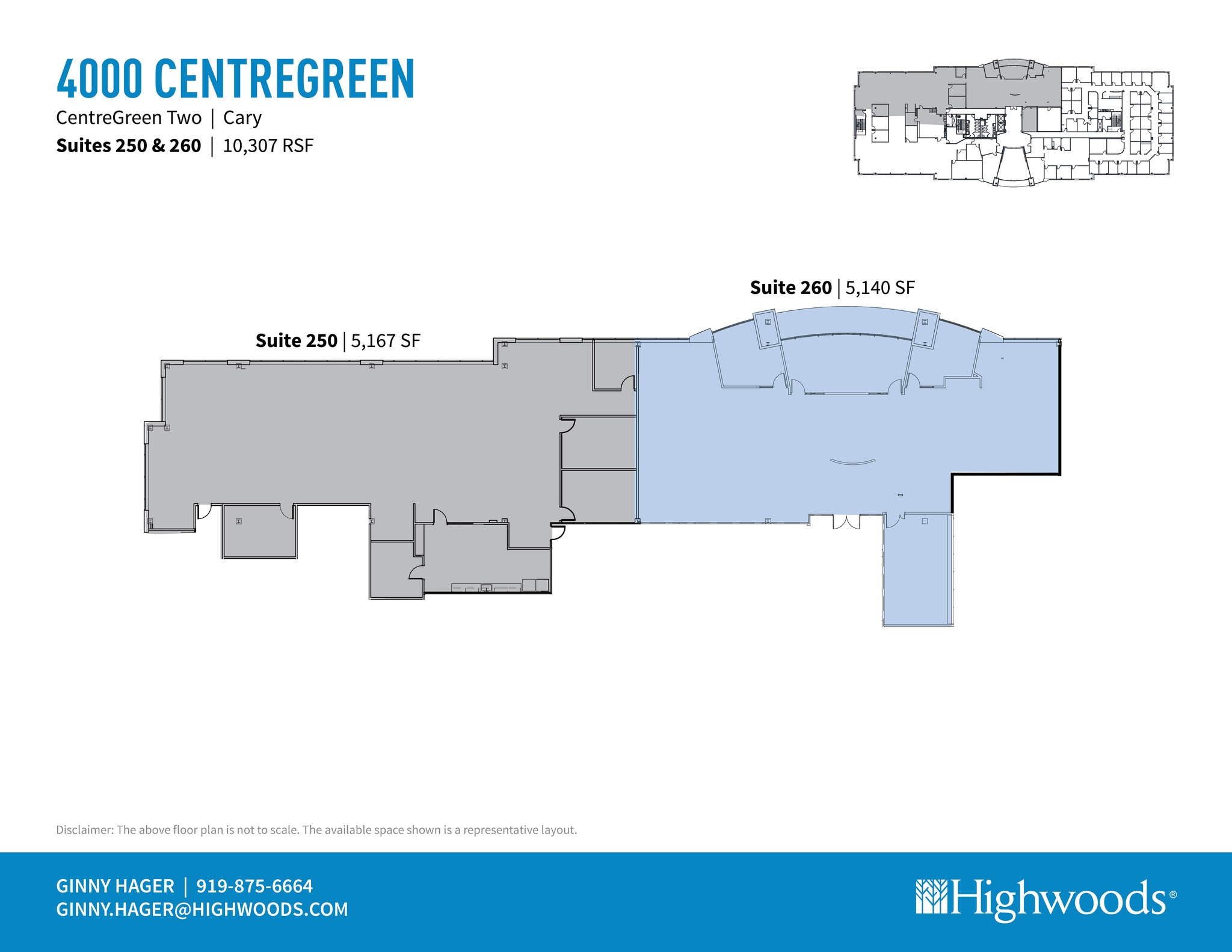 2000 CentreGreen Way, Cary, NC à louer Plan d’étage- Image 1 de 1