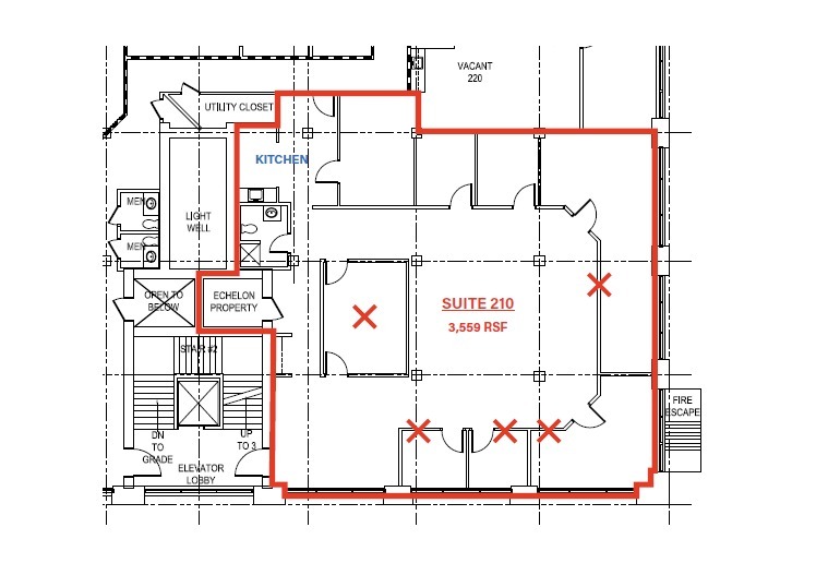 730 N Franklin St, Chicago, IL à louer Plan d  tage- Image 1 de 1