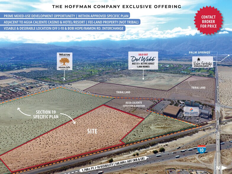 Ca I-10, Rancho Mirage, CA à vendre - Aérien - Image 3 de 7