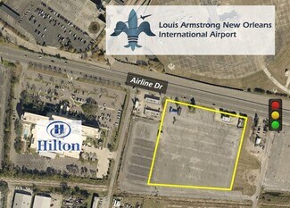 Plus de détails pour 1017 Airline Dr - 5.59 acres, Kenner, LA - Terrain à louer