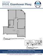 315 E Eisenhower Pky, Ann Arbor, MI à louer Plan d’étage- Image 1 de 1
