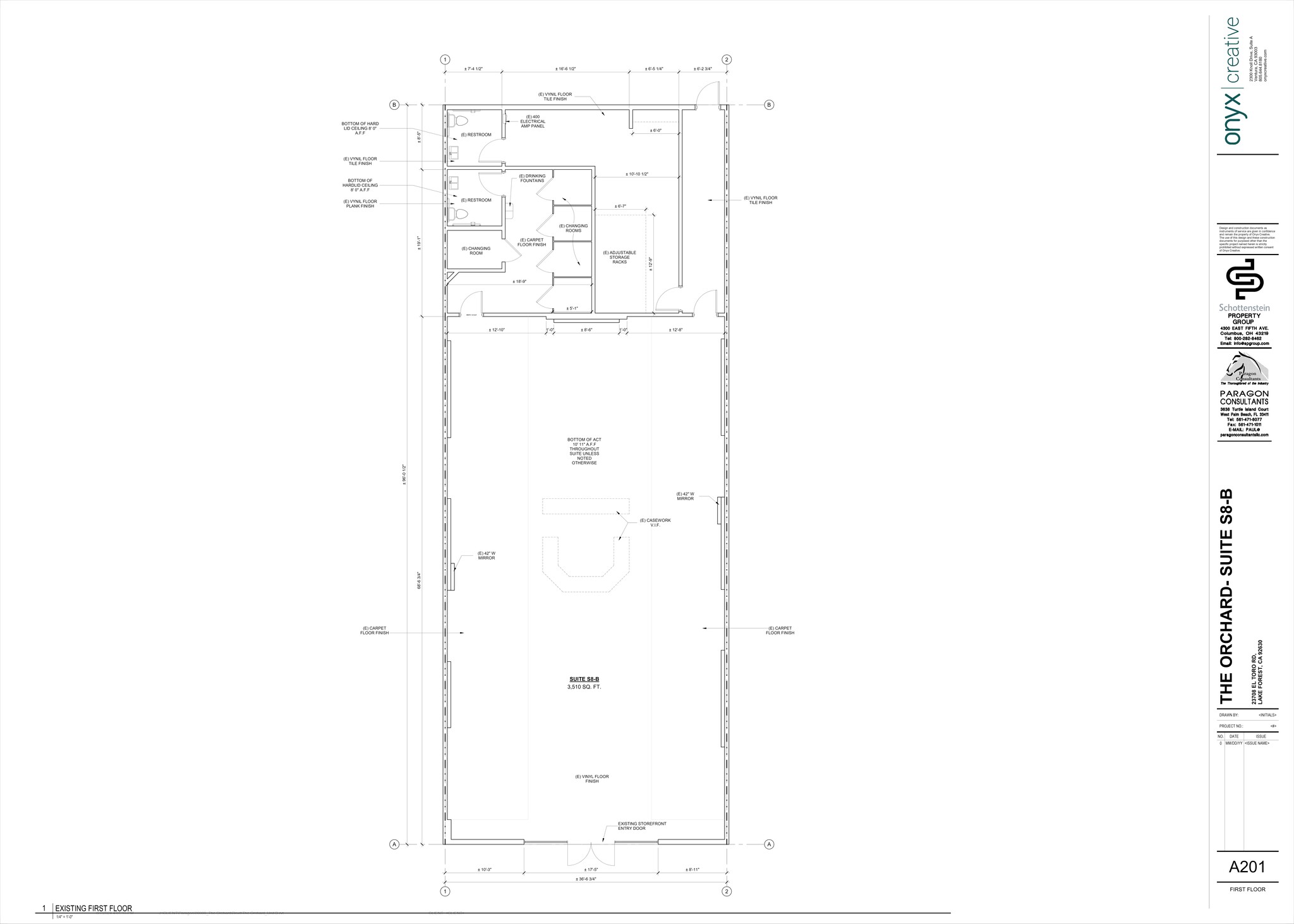 23600-23760 El Toro Rd, Lake Forest, CA à louer Plan de site- Image 1 de 1