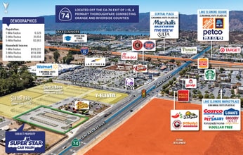 29150 Central Ave, Lake Elsinore, CA - Aérien  Vue de la carte - Image1