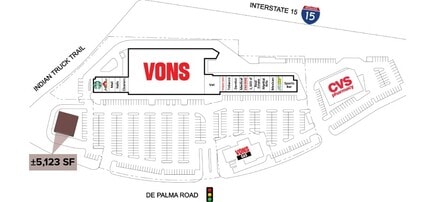 11764 De Palma Rd, Corona, CA for lease Site Plan- Image 1 of 1