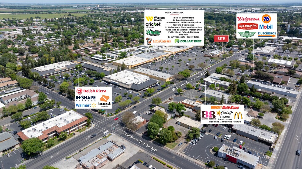 2 W Court St, Woodland, CA à louer - Photo du bâtiment - Image 3 de 13