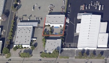 13521 Benson Ave, Chino, CA - Aérien Vue de la carte