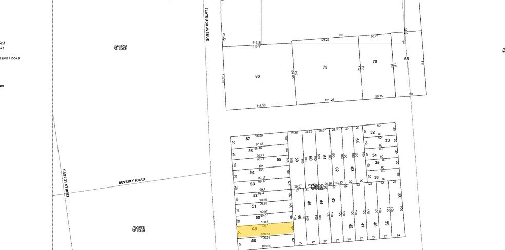 1067 Flatbush Ave, Brooklyn, NY à vendre - Plan cadastral - Image 3 de 9