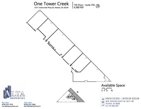 3101 Towercreek Pkwy SE, Atlanta, GA à louer Plan d  tage- Image 1 de 1