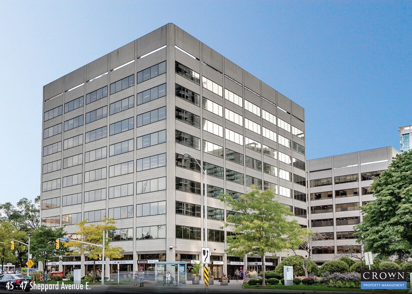 45 Sheppard Ave E, Toronto, ON à louer - Photo du bâtiment - Image 2 de 11