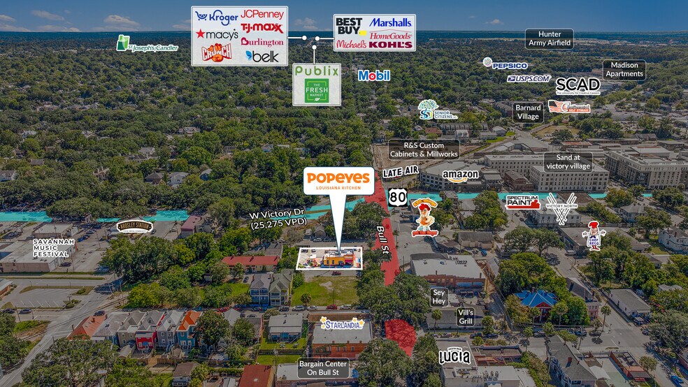 2514 Bull St, Savannah, GA à vendre - Photo du bâtiment - Image 2 de 5