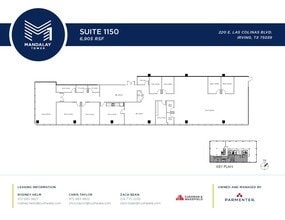 220 E Las Colinas Blvd, Irving, TX for lease Floor Plan- Image 1 of 1