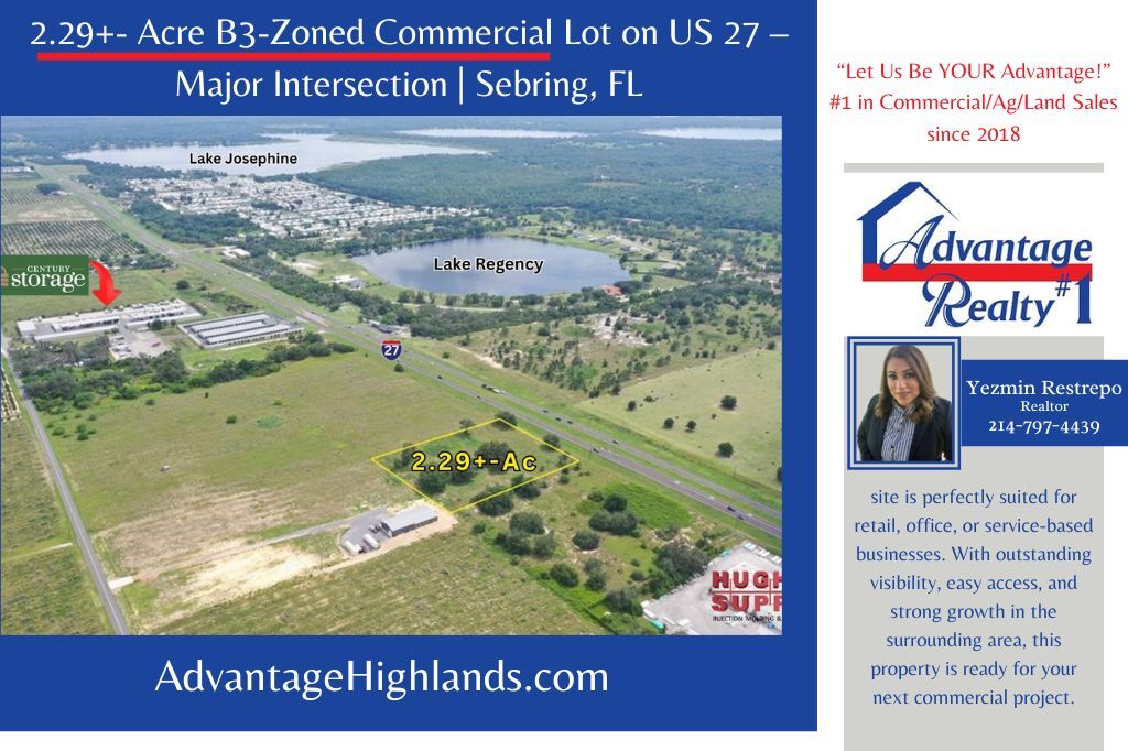 US Hwy 27, Sebring, FL à vendre Autre- Image 1 de 13