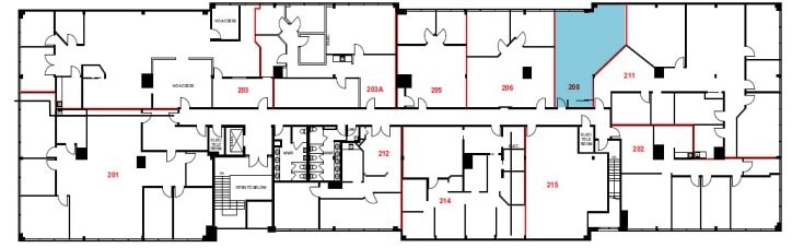 16 Four Seasons Pl, Toronto, ON for lease Floor Plan- Image 1 of 1