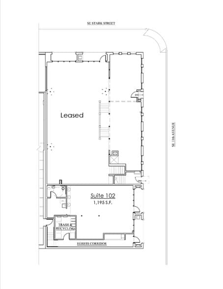 511-515 SE 11th Ave, Portland, OR for lease - Floor Plan - Image 3 of 4