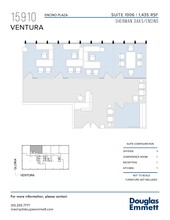 15910 Ventura Blvd, Encino, CA à louer Plan d’étage- Image 1 de 1