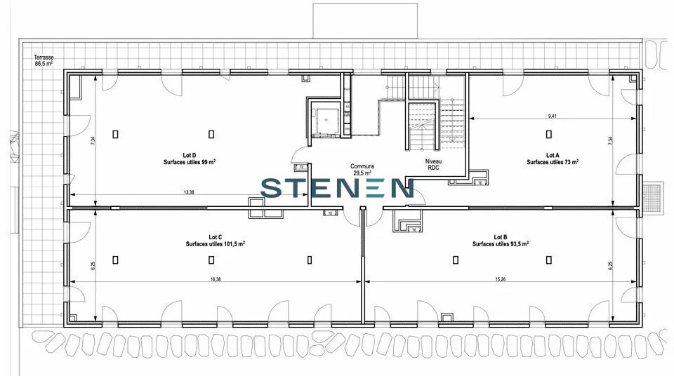 Bureau dans Aix-en-Provence à louer - Photo du bâtiment - Image 2 de 6